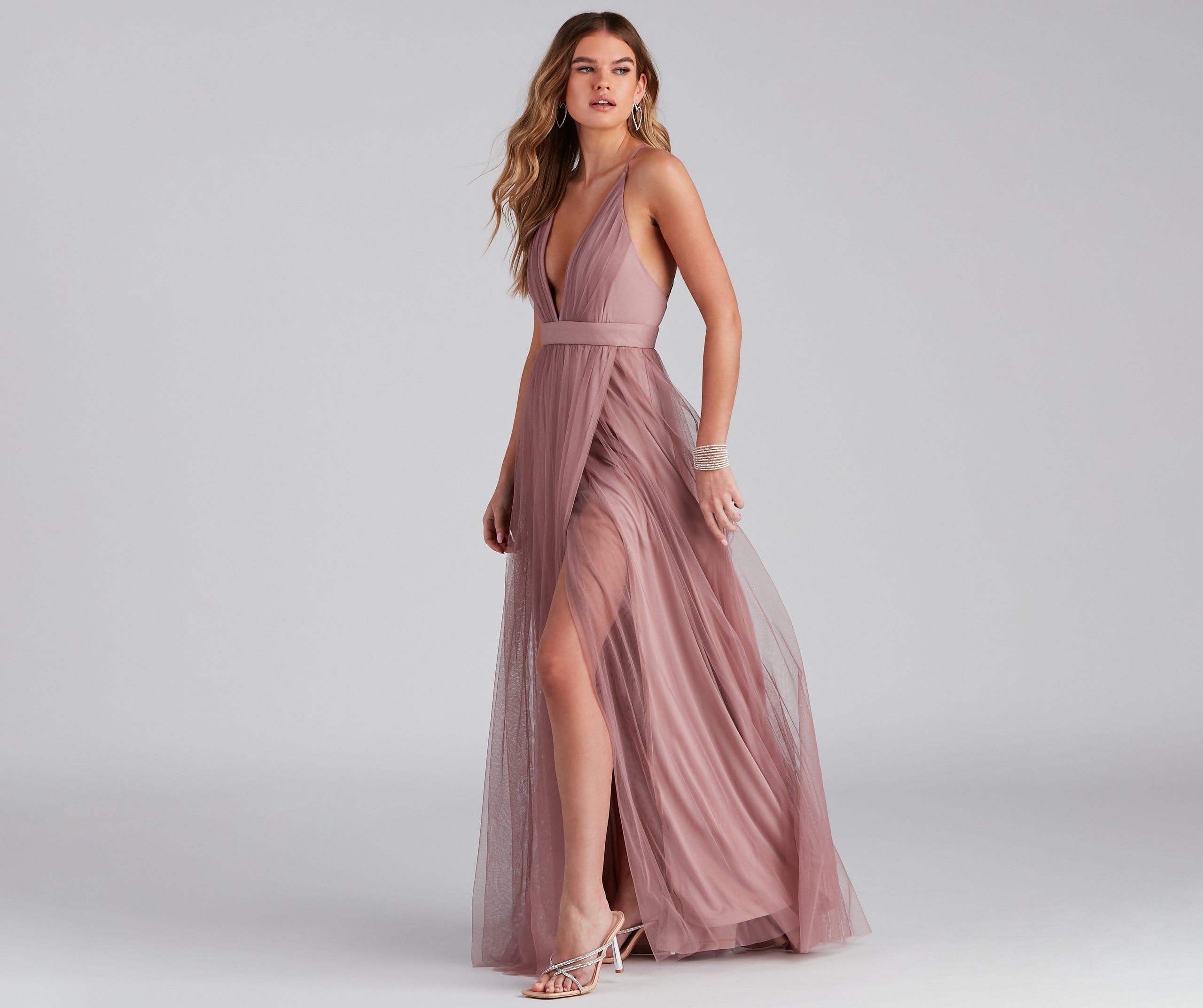 Shay A-Line Tulle Formal Dress