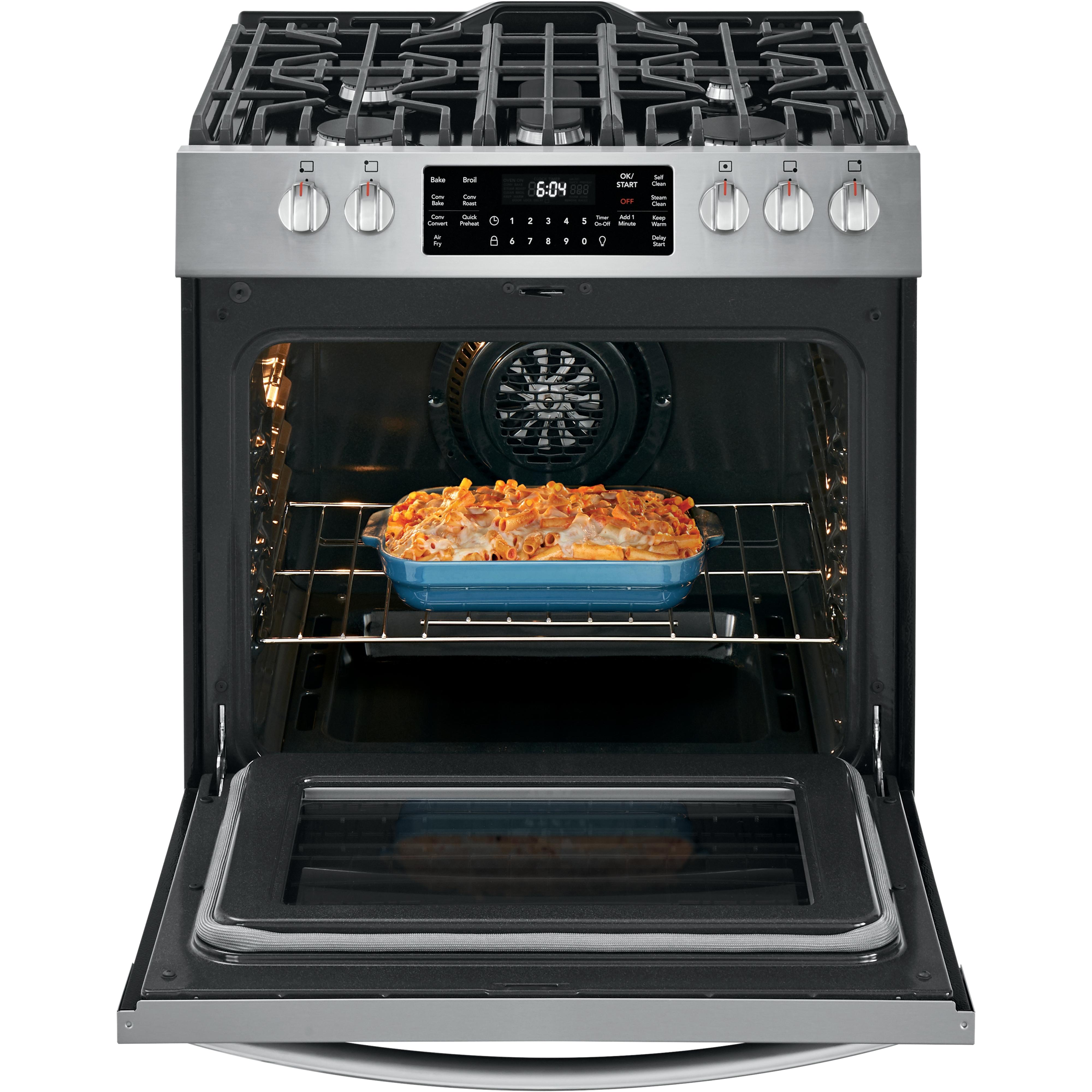 Frigidaire Gallery 30-inch Gas Range with Air Fry Technology FGGH3047VF