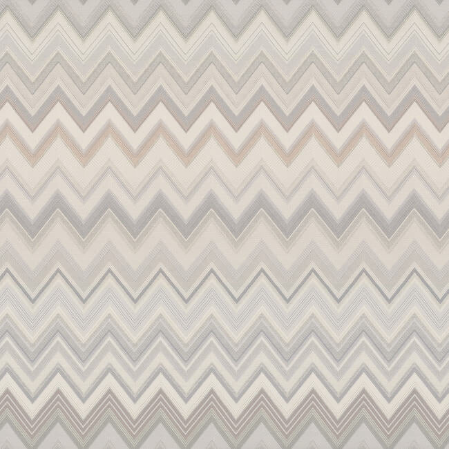 Sample Happy Zig Zag Grey Wallpaper Missoni 4