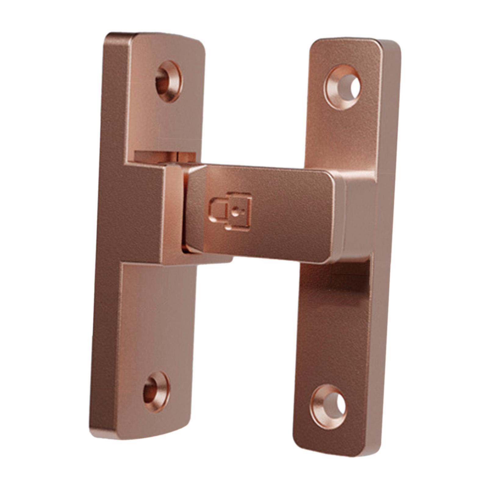 90 Degree Door Latch Guard Door Lock For Bathroom Barn Sliding Door Bathroom Red