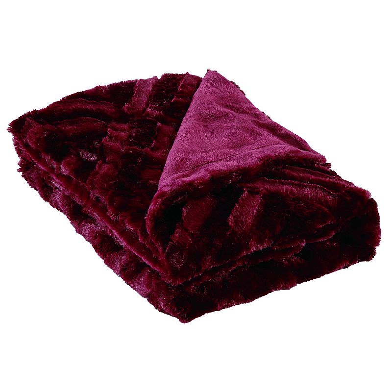 Modern Threads Luxury Troy Faux Fur Throw