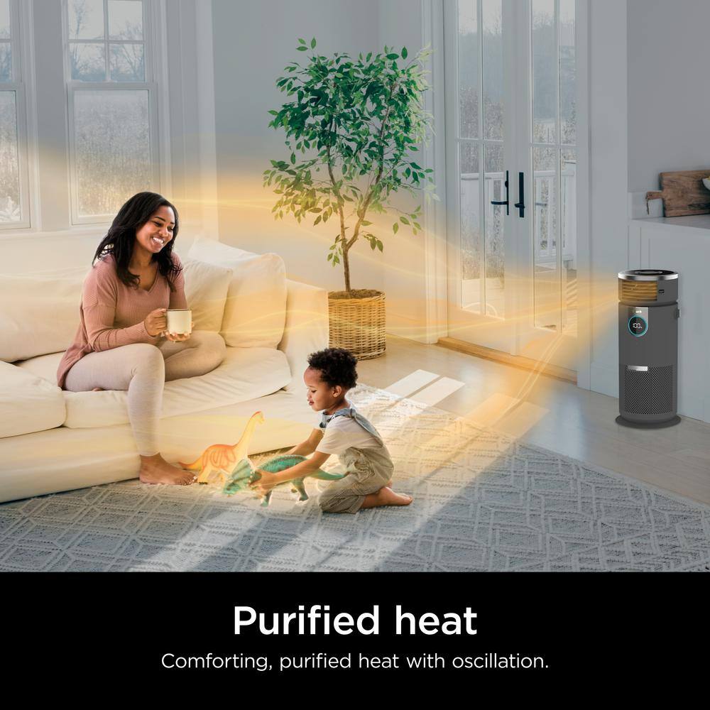 Shark 3in1 Air Purifier Heater and Fan with NanoSeal HEPA Cleansense IQ Odor Lock