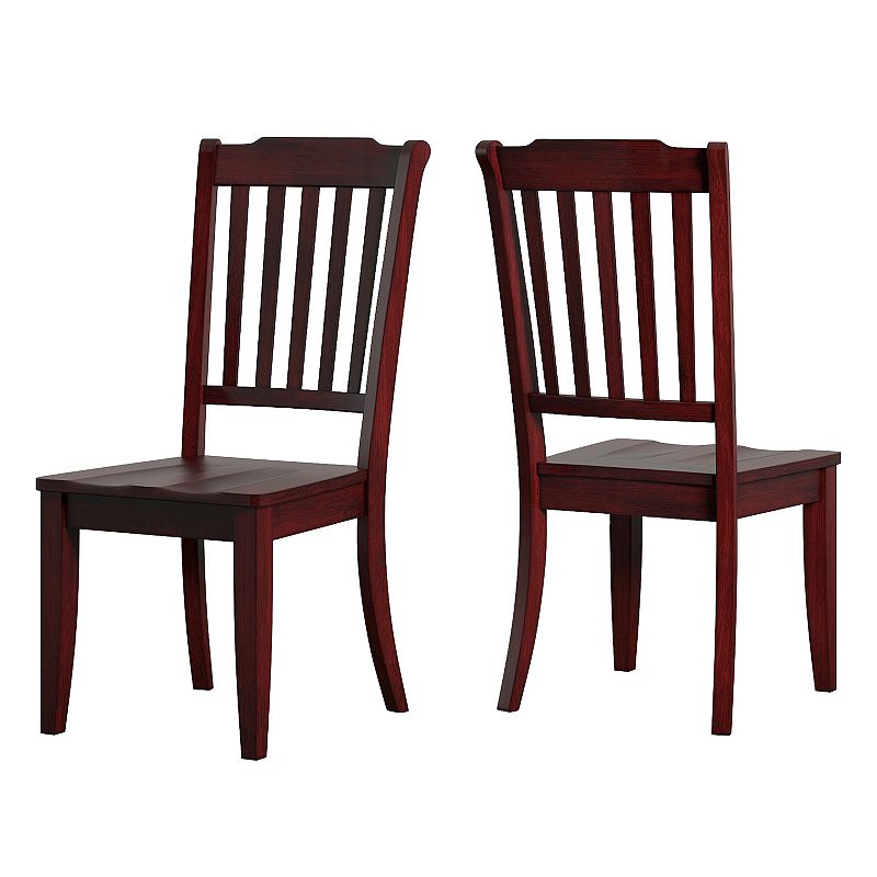 HomeVance Wood Dining Chair 2-piece Set