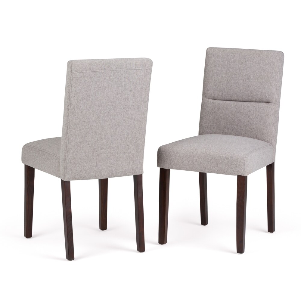 WYNDENHALL Seymour Contemporary Parson Dining Chair (Set of 2)   18.1\