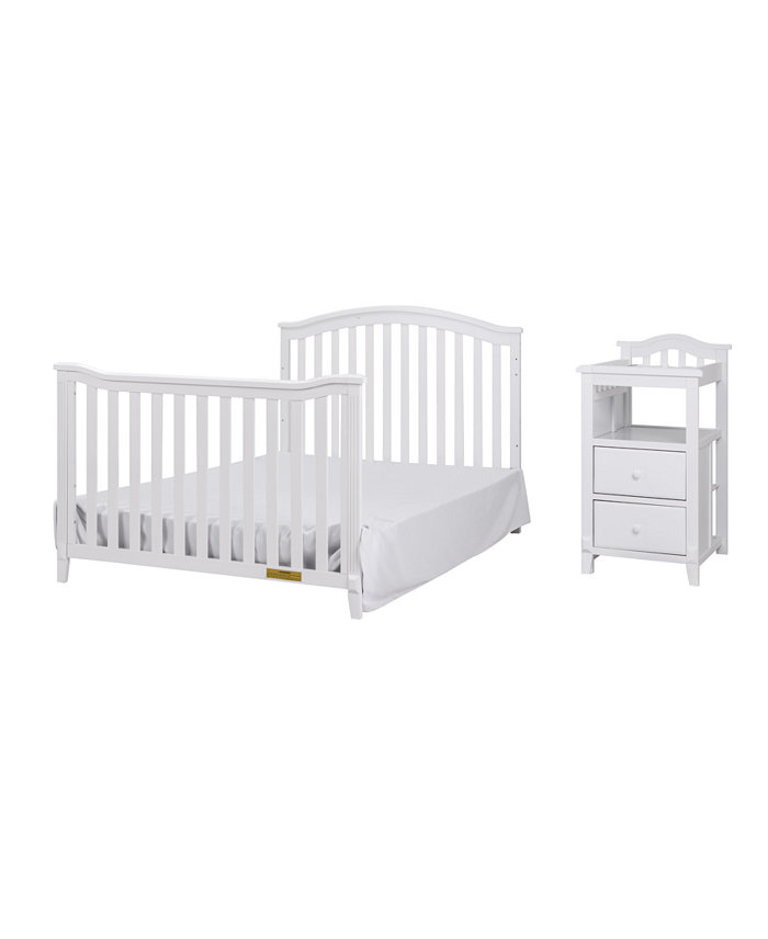 AFG Baby Furniture 46 Wooden Kali 4 in 1 Convertible Crib and Changer