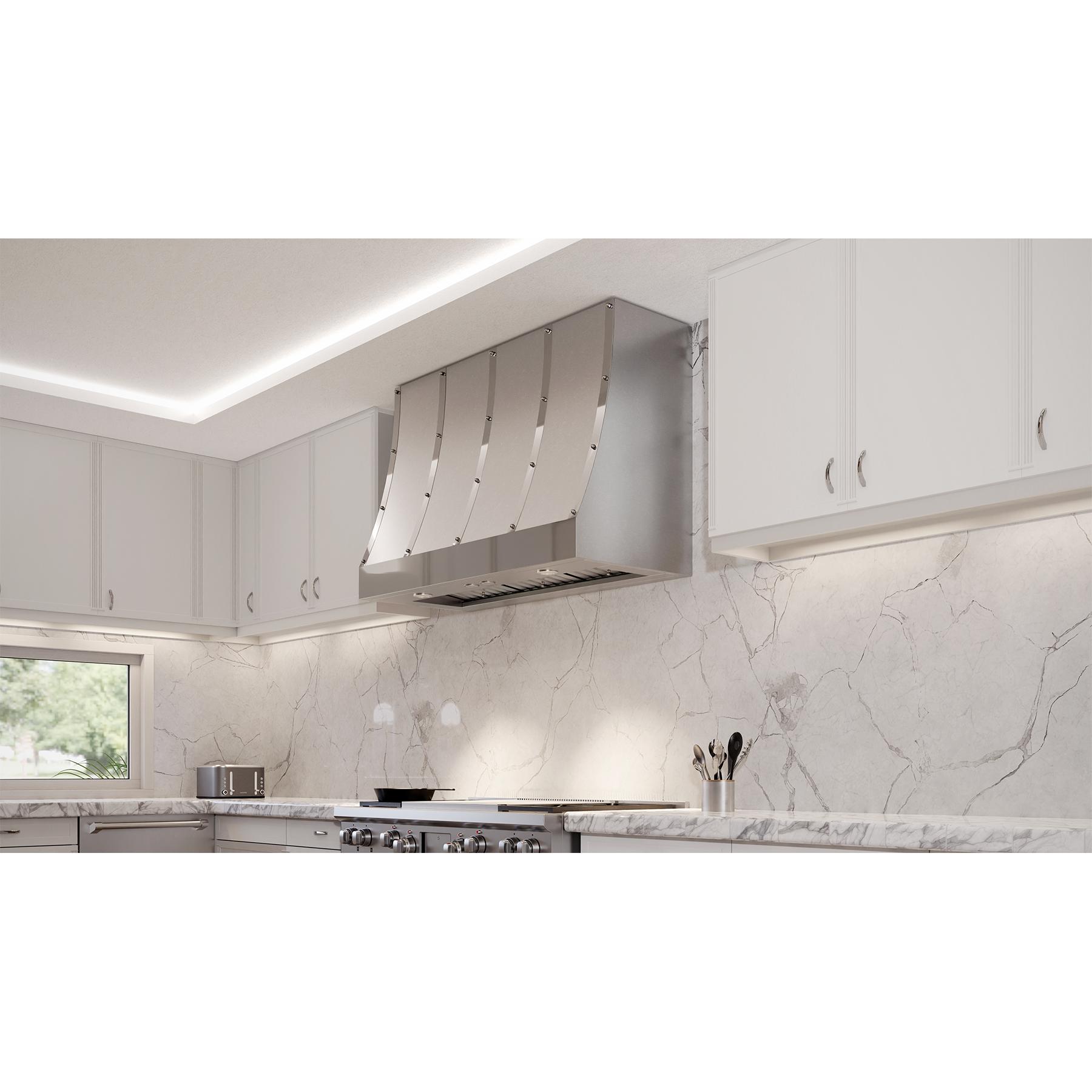 Elica 48-inch Disegno Series Catania Hood Shell ECTX48SS