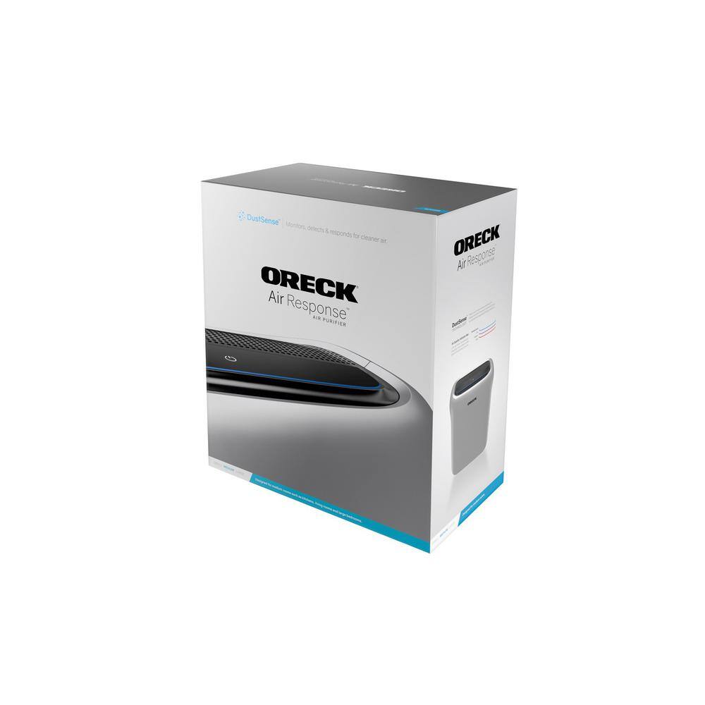 Oreck Air Response HEPA Air Purifier with Odor Control and Auto Mode for Medium Rooms WK16001PC