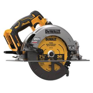 DW 20V MAX Cordless Brushless 7-14 in. Sidewinder Style Circular Saw with FLEXVOLT ADVANTAGE (Tool Only) DCS573B