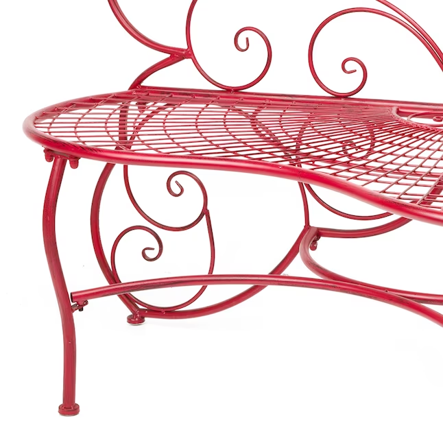 💒Last Day Special 70% off - Butterfly Metal Two People Outdoor Bench