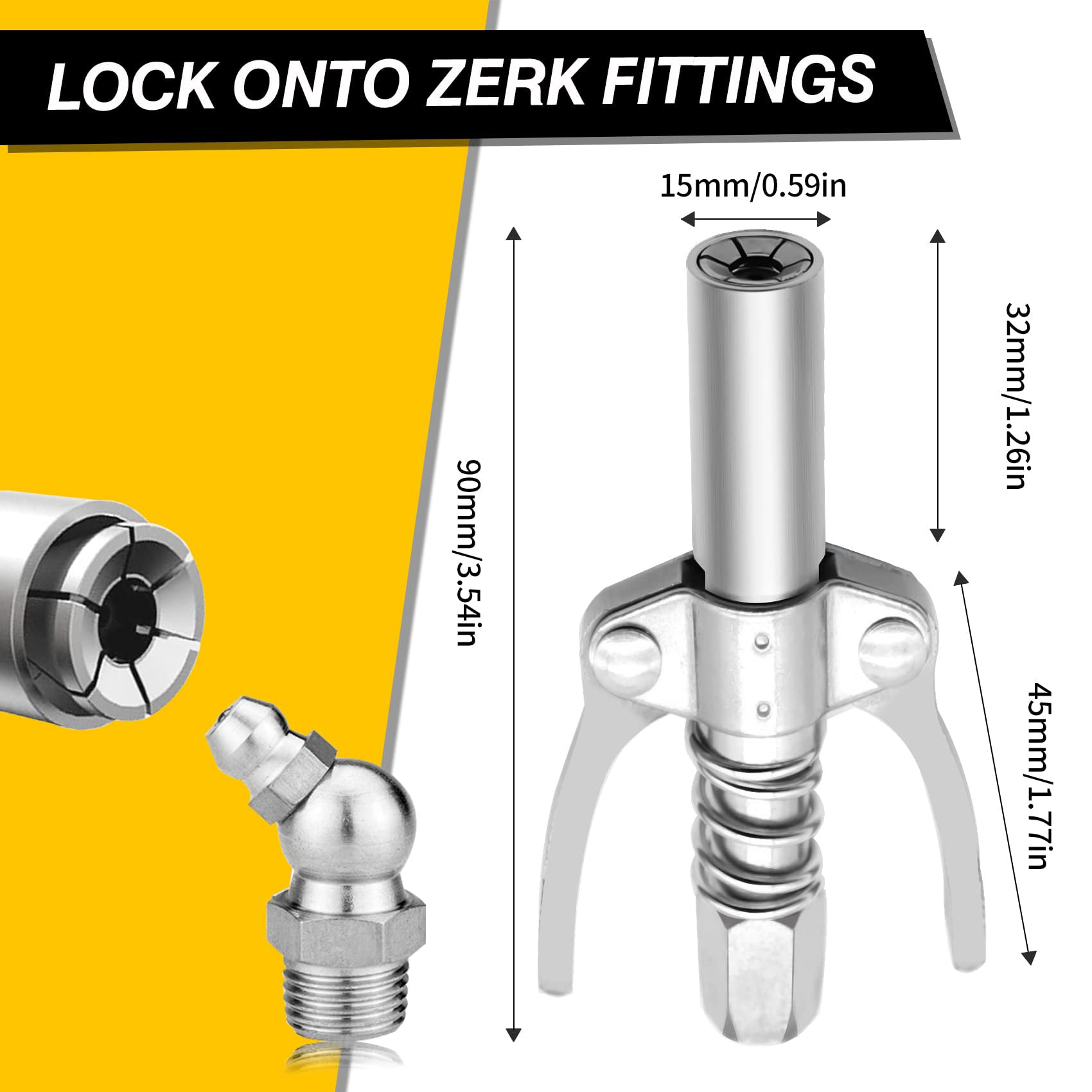 Double Handle Locking Pliers Type Oil Injection Nozzle Double Handle Gear High-Pressure Oil Injection Nozzle