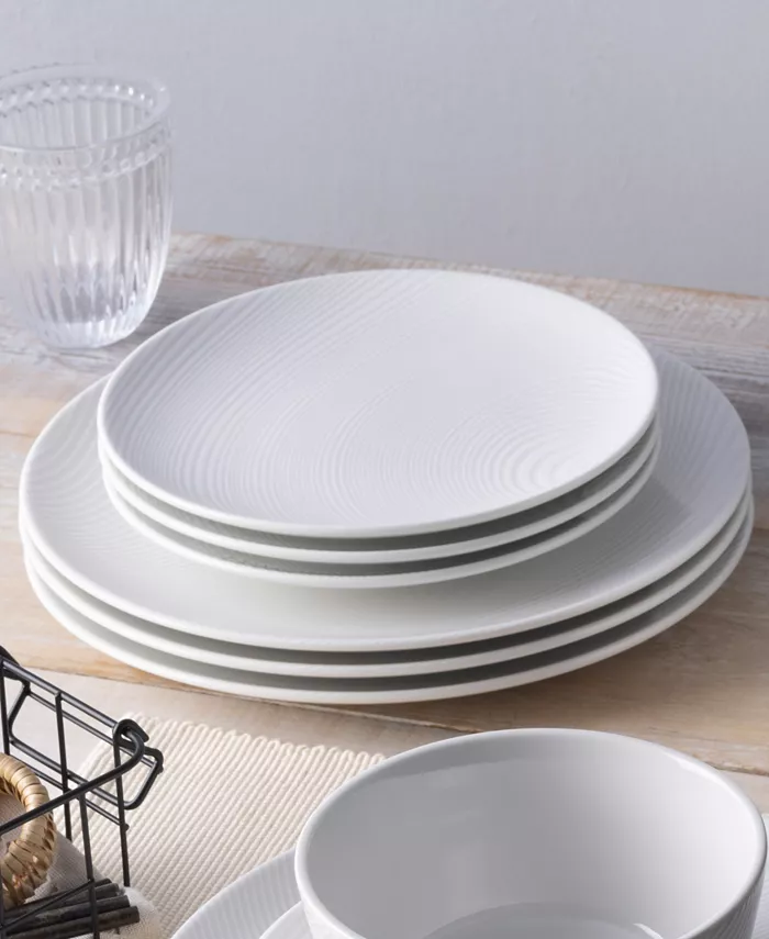 Noritake Dune Coupe Salad Plates Set of 4