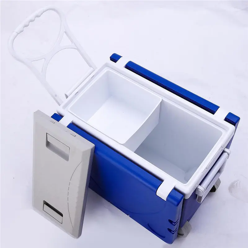 Insulated Ice Cooler Box Thickened Cooler Box Portable Fresh keeping Box Picnic Barbecue Multifunctional Camping Cooler