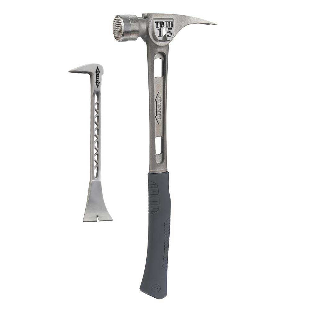 Ti-Bone III Ti Hammer 15oz Milled and 8-1/2 Trimbar5 Combo ;