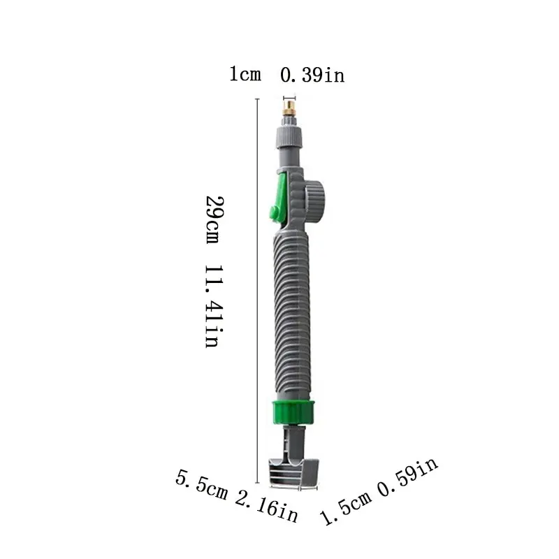 Gardening Watering Sprayer Beverage Bottle Watering Can High Pressure Small Manual Pressure Adjustable Spray Head