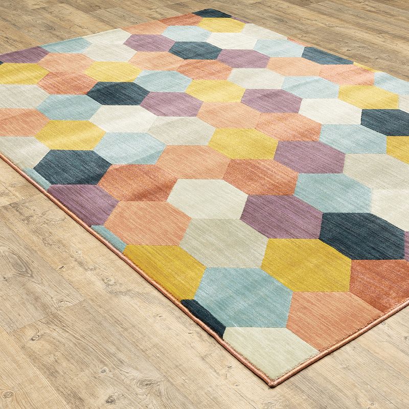 StyleHaven Xenia Hexagon Rug