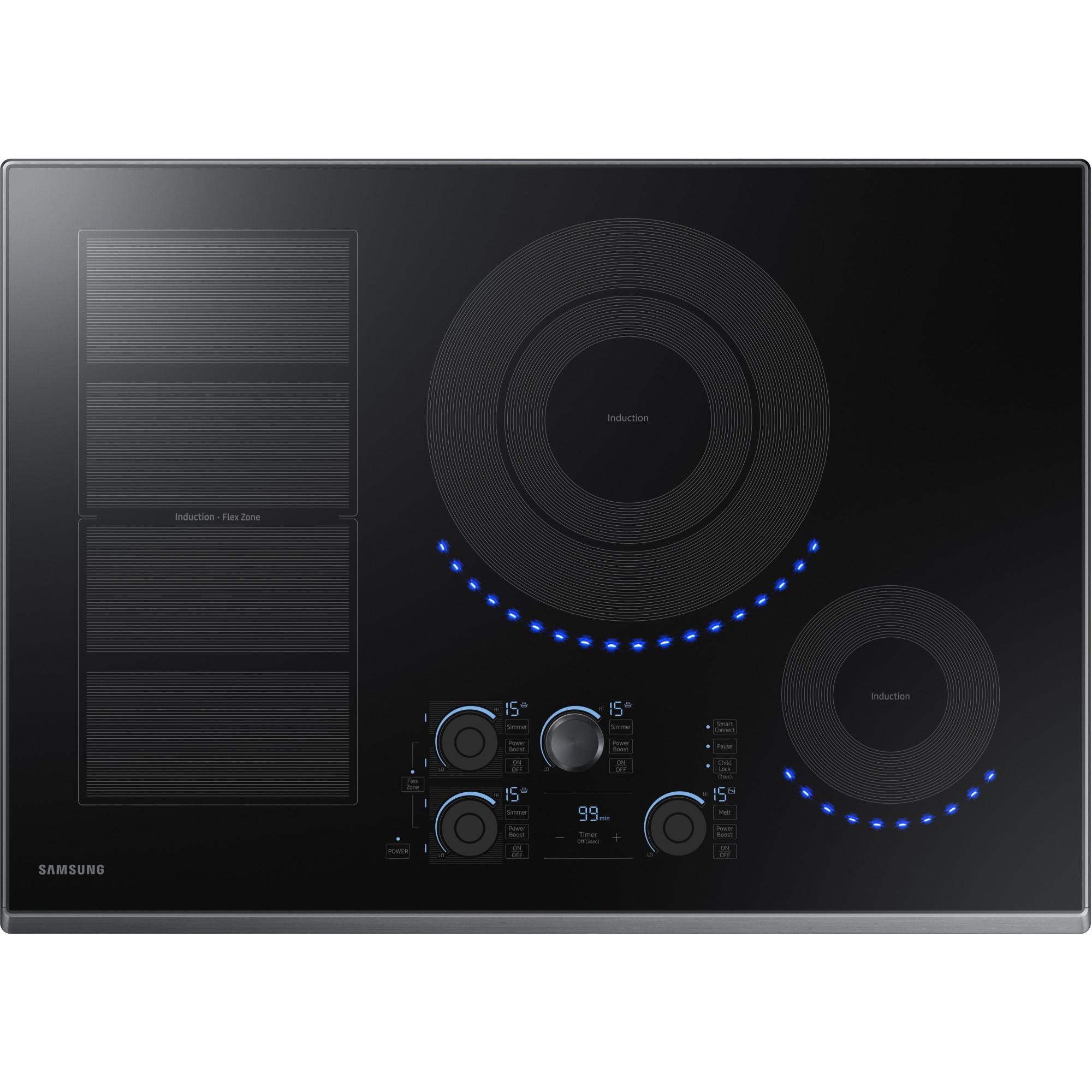  30-inch Built-in Induction Cooktop with Virtual Flame Technology�?NZ30K7880UG/AA