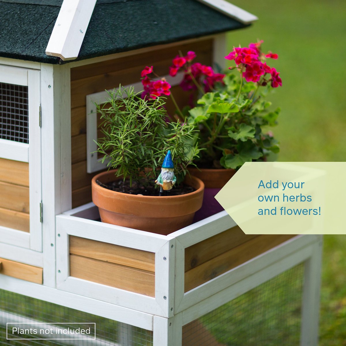 Prevue Pet Products Herb Planter Chicken Coop