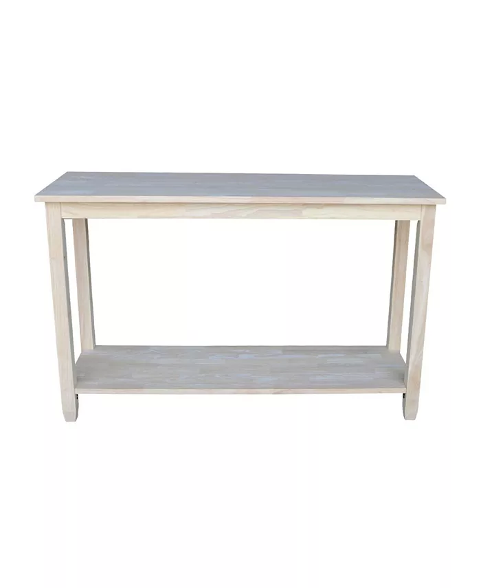 International Concepts Solano Console Server Table