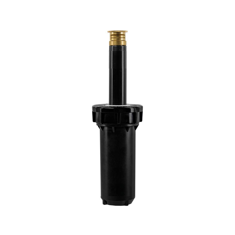 Orbit 3 in. Professional Pressure Regulated Spray Head Sprinkler with Brass Half Pattern Twin. Spray Nozzle 80358