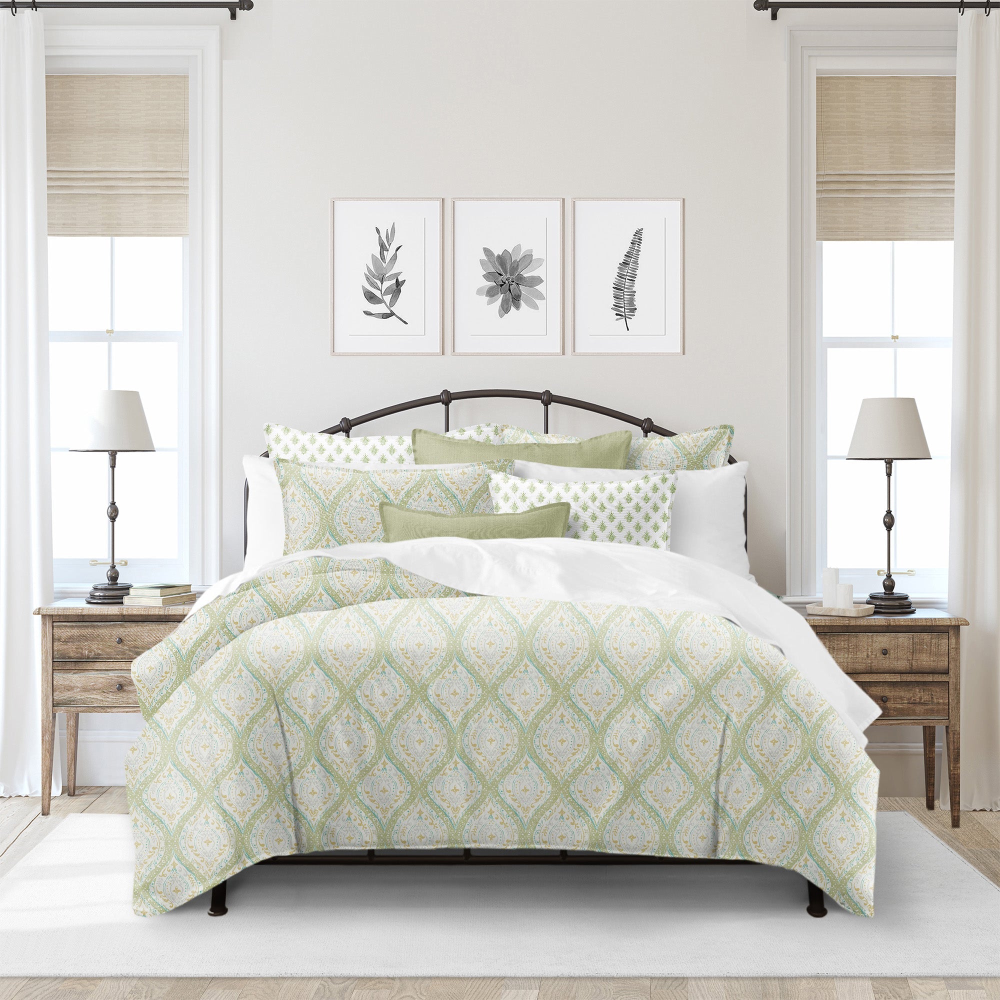 Cressida Green Tea Bedding