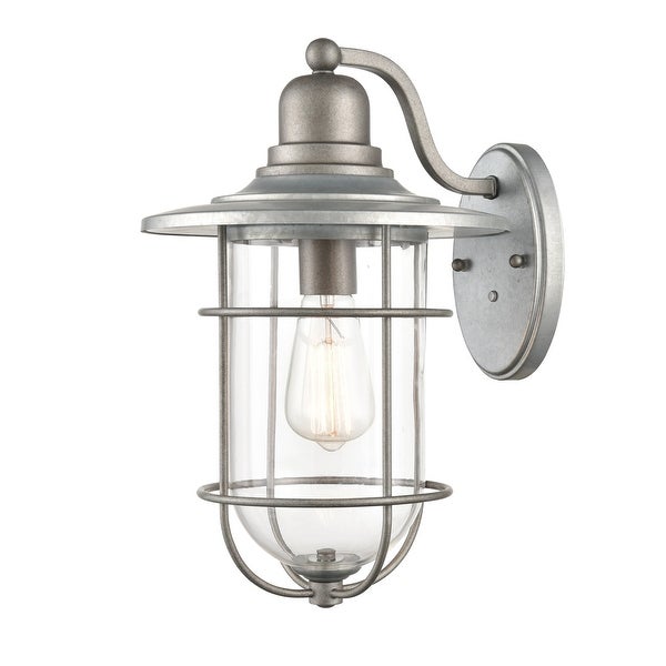 Millennium Lighting 1 Light Metal Outdoor Wall Sconce with Clear Glass Shopping - The Best Deals on Outdoor Wall Lanterns | 37641353