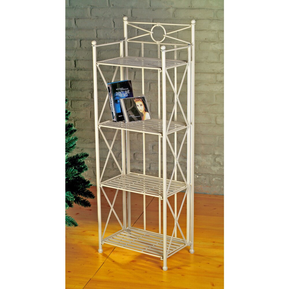 International Caravan St. Lucia 4 tier Baker's Rack