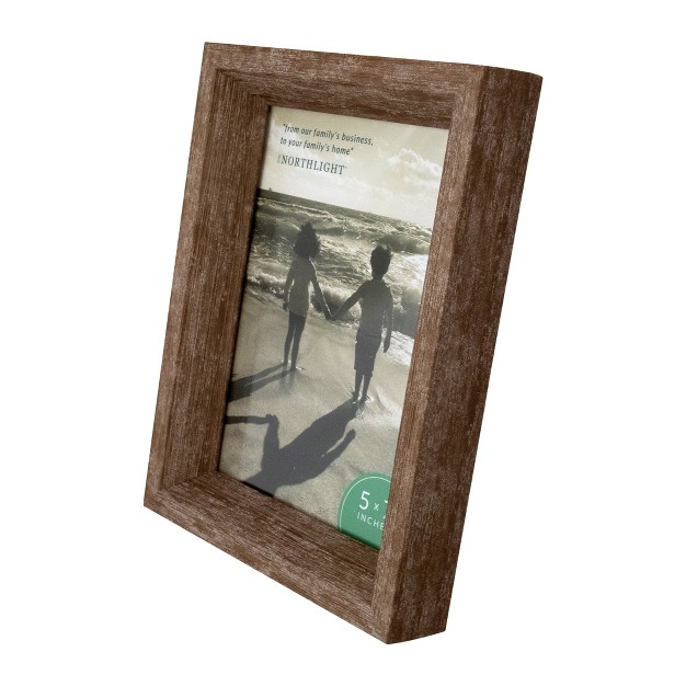 Brown Picture Frame With Easel Back For 5 quot X 7 quot Photos