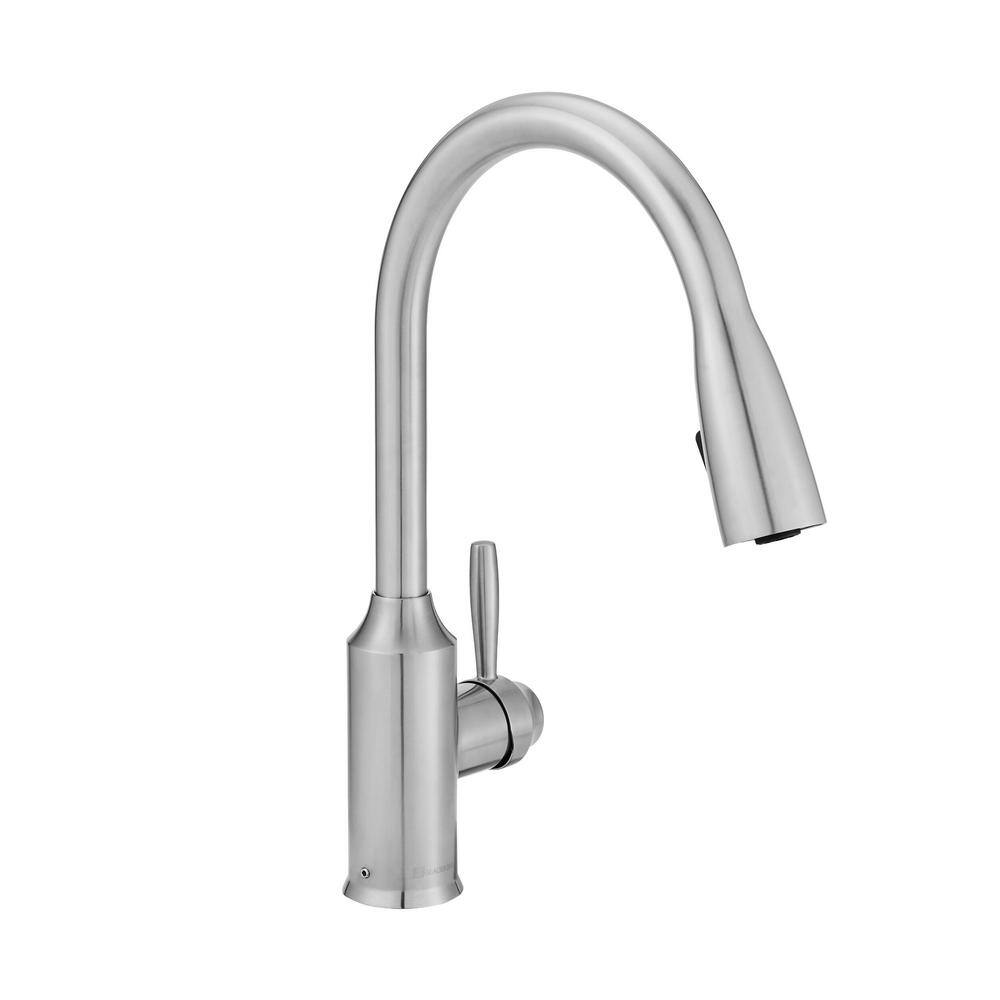 Glacier Bay Invee Single-Handle Pull-Down Sprayer Kitchen Faucet in Stainless Steel FP4A4080SS