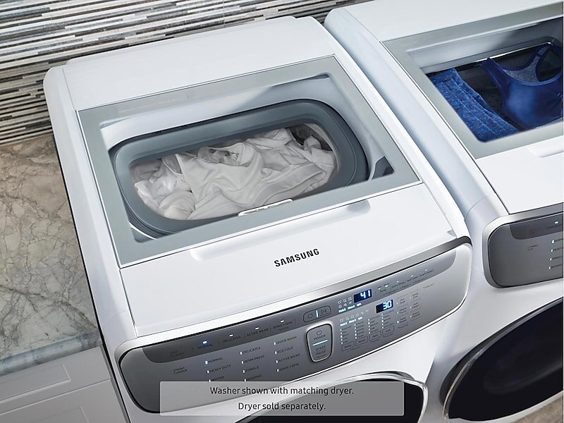 Samsung WV60M9900AW 6.0 Cu Ft. Smart Washer With Flexwash In White