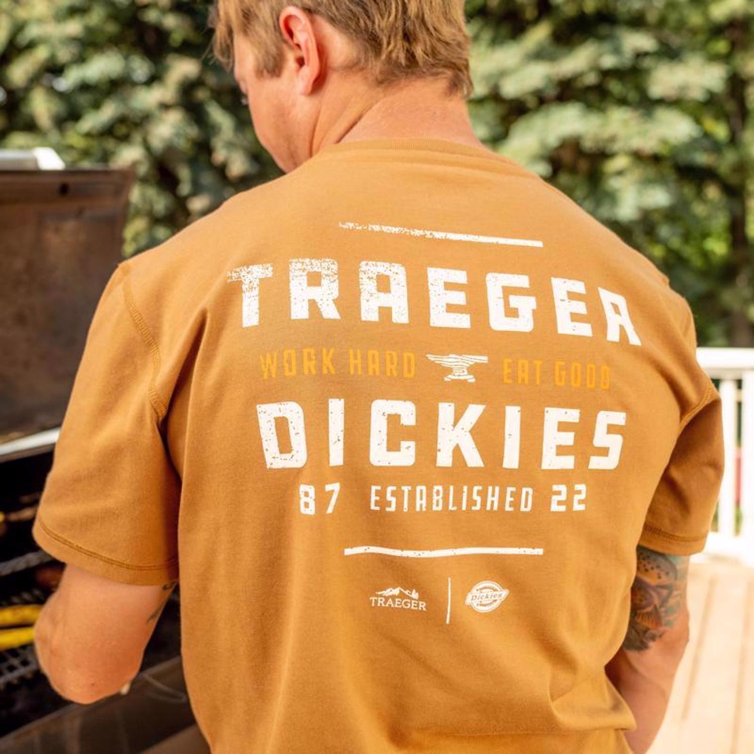 Dickies Traeger Tee Shirt Brown XXL