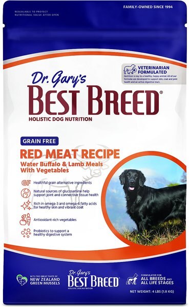 Dr. Gary's Best Breed Holistic Grain-Free Red Meat Recipe Dry Dog Food