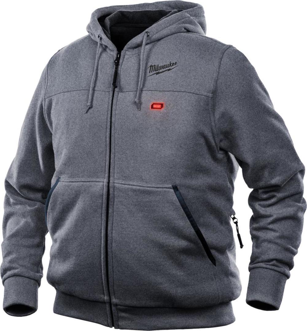 Milwaukee M12 Heated Hoodie Kit M (Gray) 302G-21M from Milwaukee