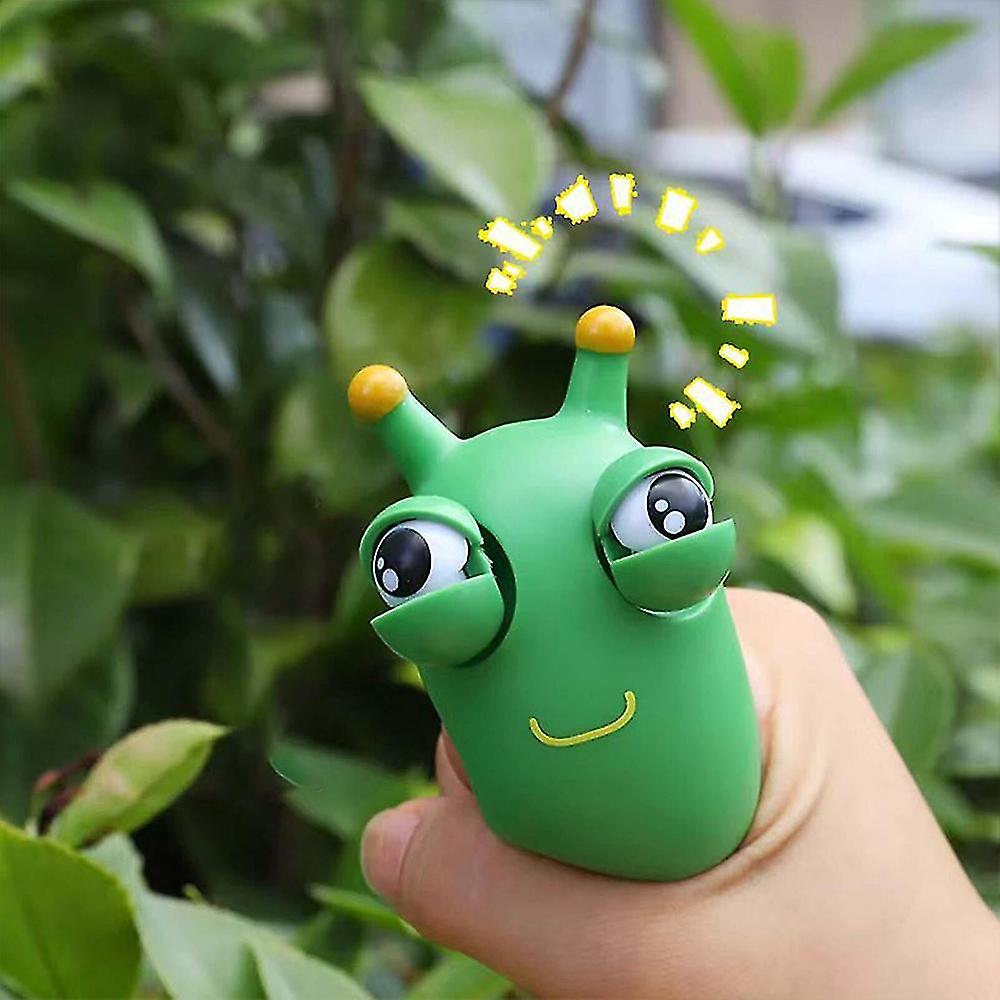 Squishy Squeeze Toys Popping Out Eyes Squeeze Toy， Hand Novelty Toys Green Fun Children's Sensory Fidget Toys Used To Relieve Stress，anxiety，autism To