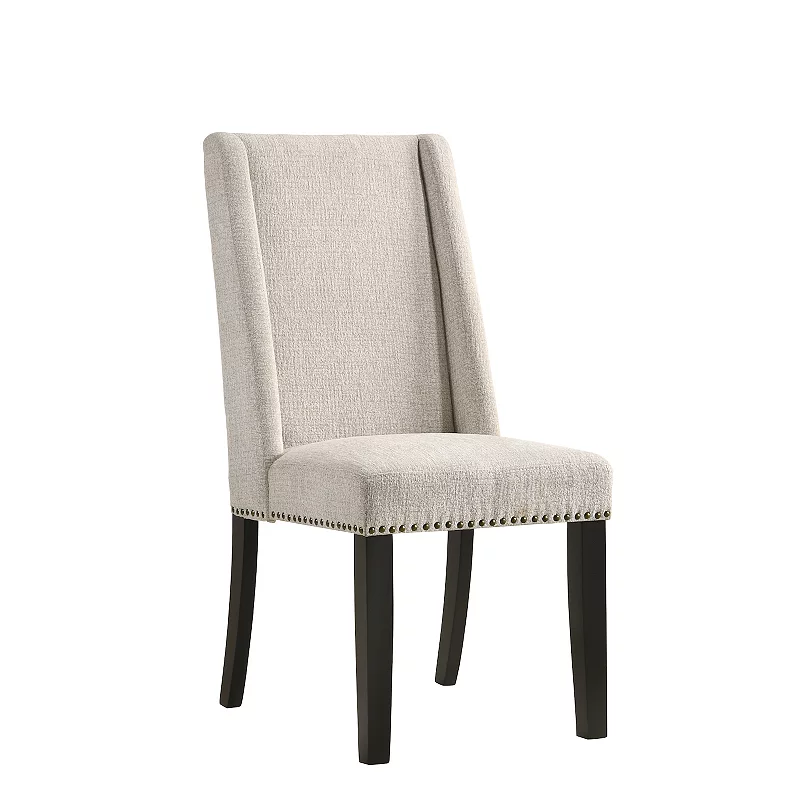 Carolina Chair and Table Laurant 2-Piece Upholstered Dining Chairs