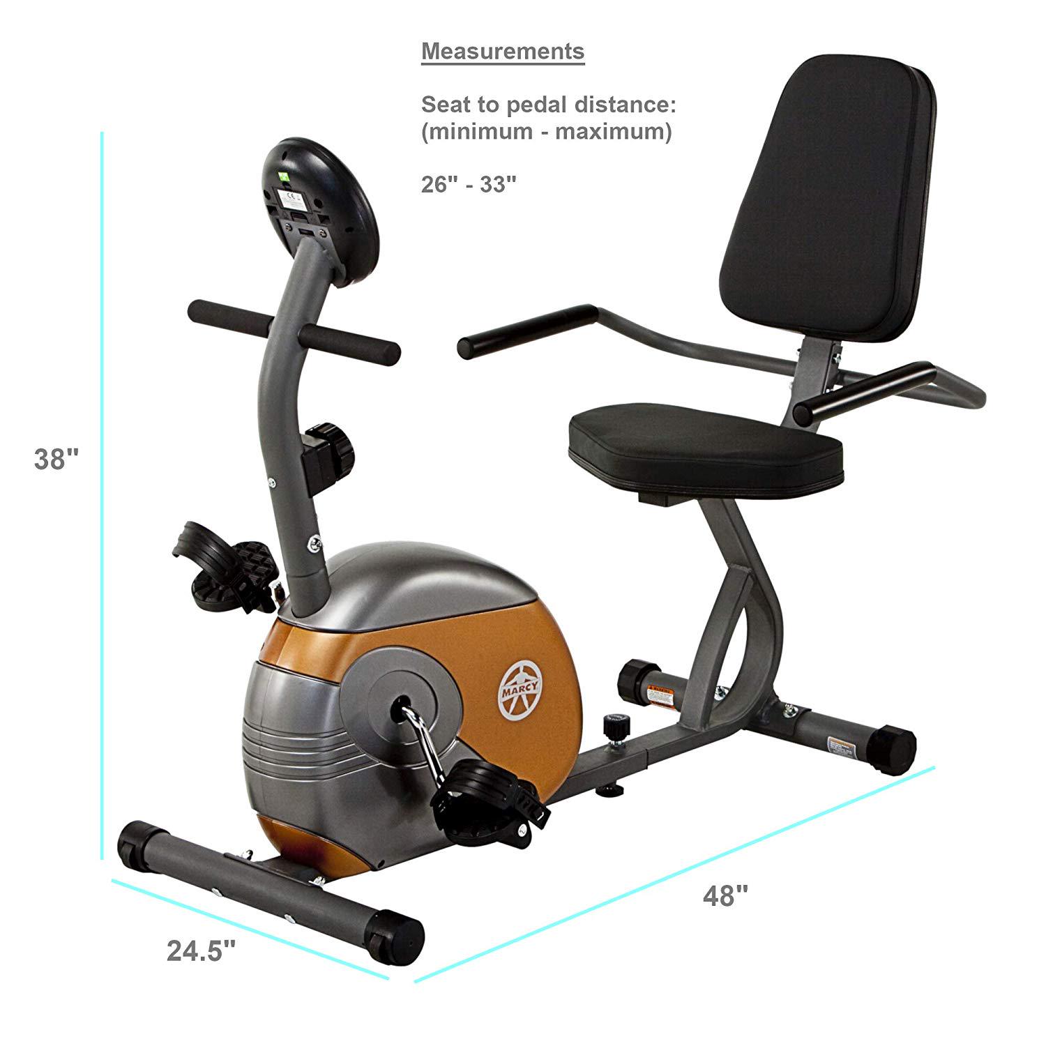 Marcy Recumbent Exercise Bike: ME709  Crowdfused