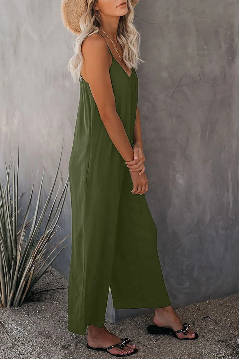 🔥Hot Sale 49% off 🔥Ultimate Flowy Jumpsuit with Pockets