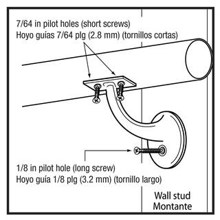 Everbilt Stainless Steel Decorative Handrail Bracket 13538