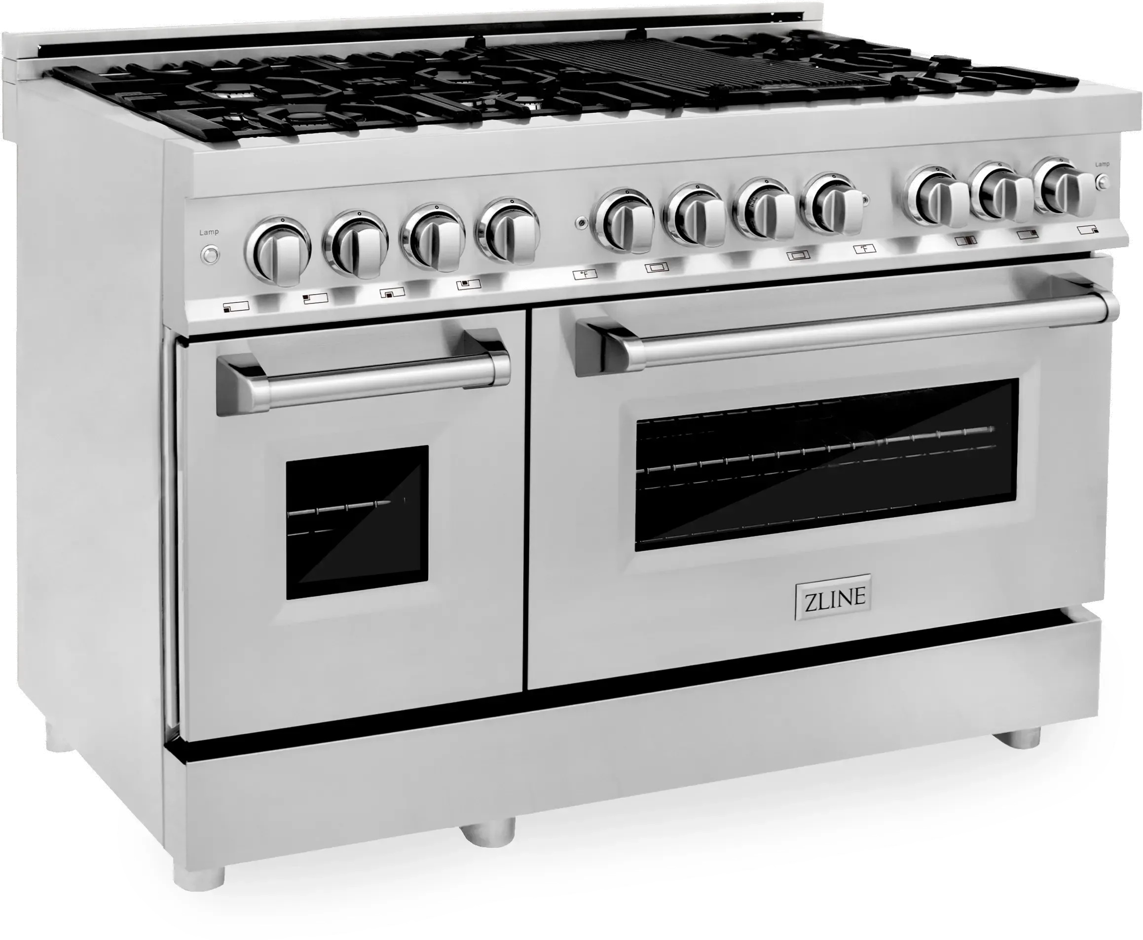 ZLINE Dual Fuel Range with Double Oven RA48