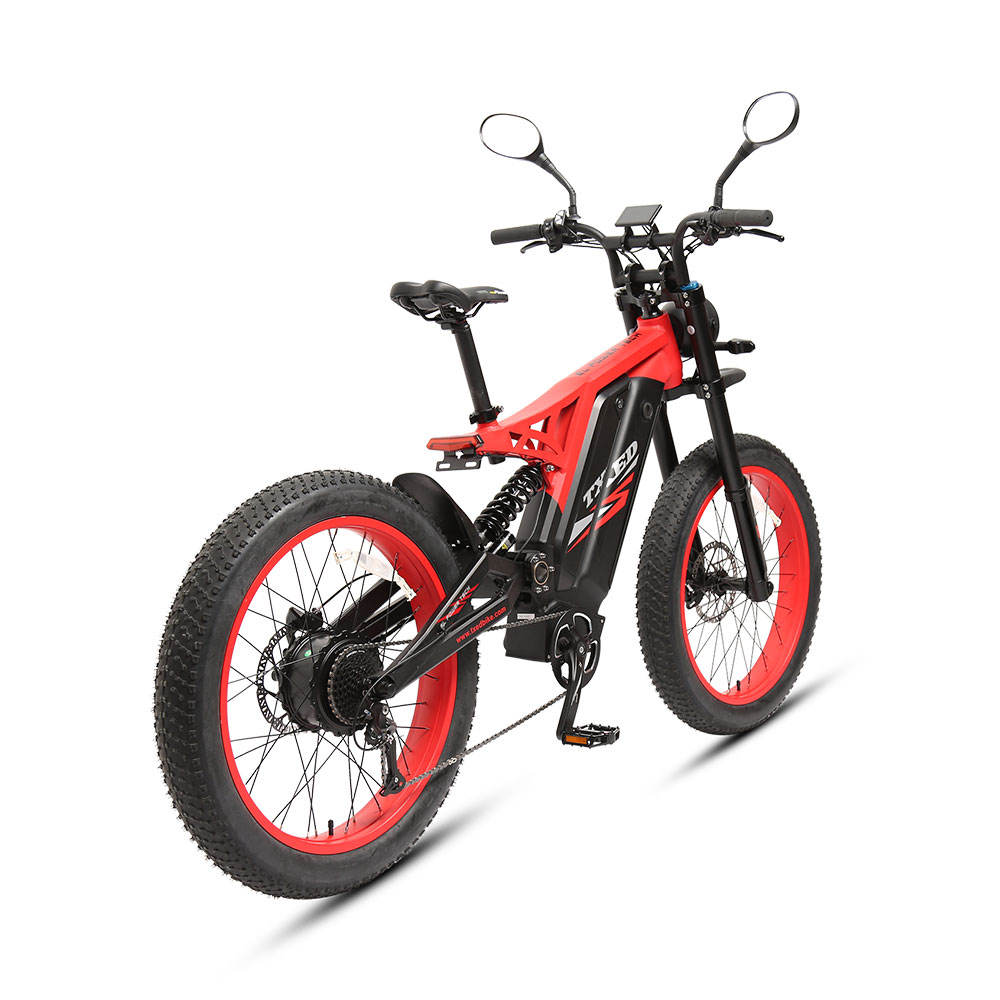 52v 1200w big power double battery mountain big power e bike high end quality for adventure