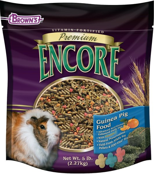 Brown's Encore Premium Guinea Pig Food