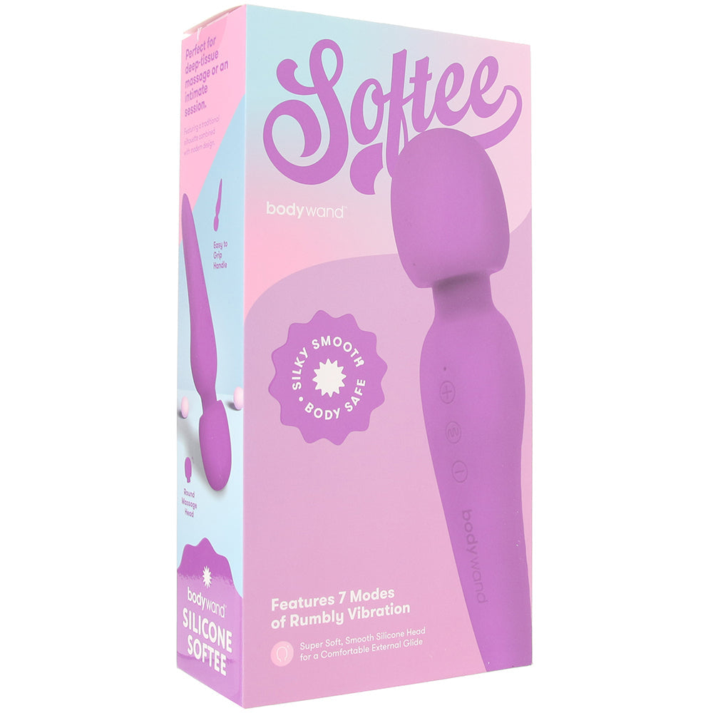 BodyWand Softee Silicone Wand in Purple