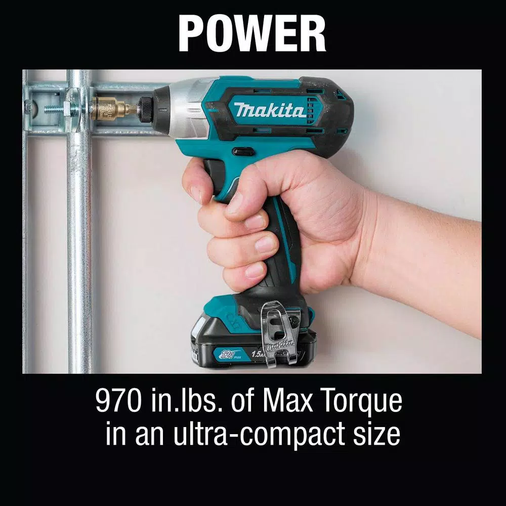 Makita 12-Volt MAX CXT Lithium-Ion Cordless 3/8 in. Drill and Impact Driver Combo Kit with (2) 1.5Ah Batteries Charger and Bag and#8211; XDC Depot