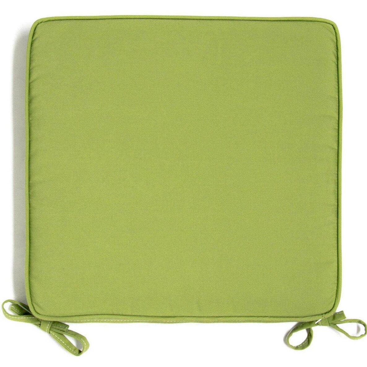 Sunbrella Canvas Ginkgo Medium Outdoor Replacement Seat Cushion W/ Piping By Signature