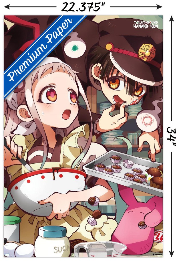 Trends International Toilet bound Hanako kun Baking Unframed Wall Poster Prints