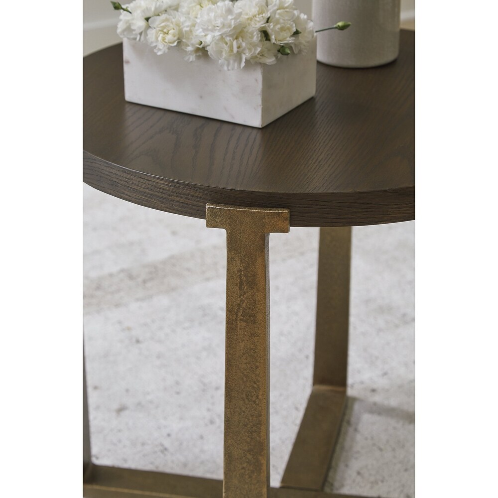 Signature Design by Ashley Balintmore Round End Table