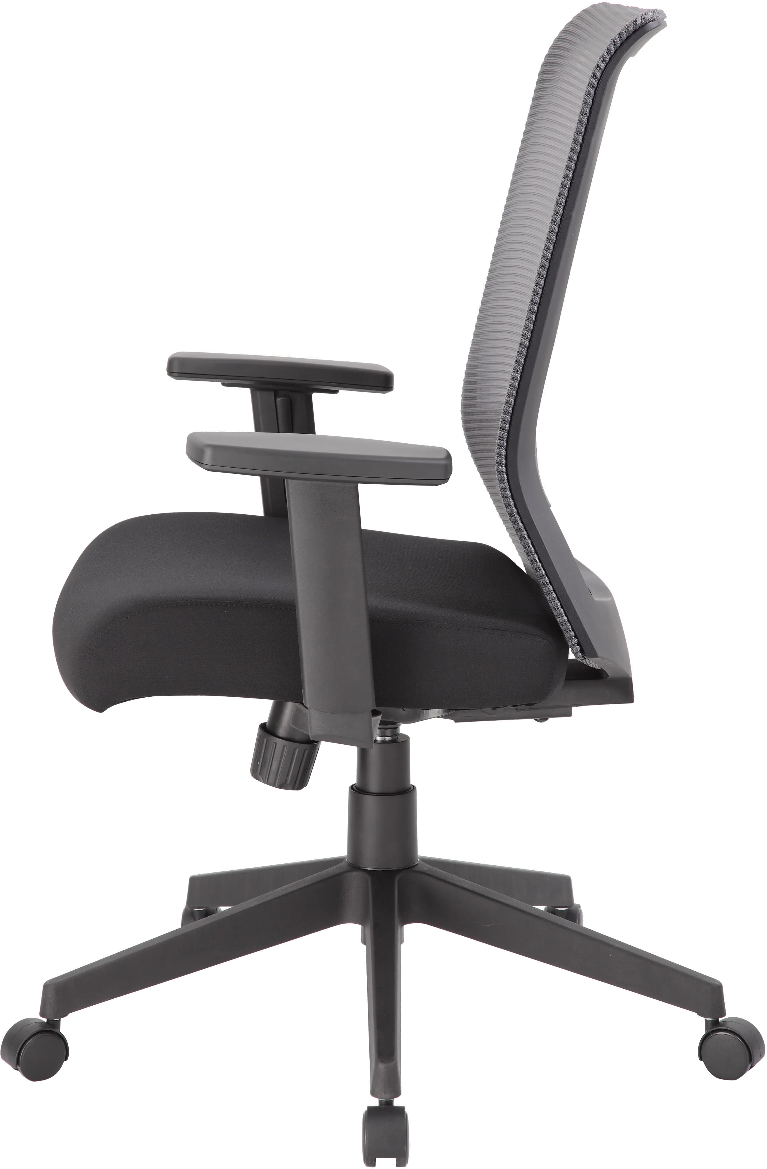 Boss Gray And Black Task Office Chair