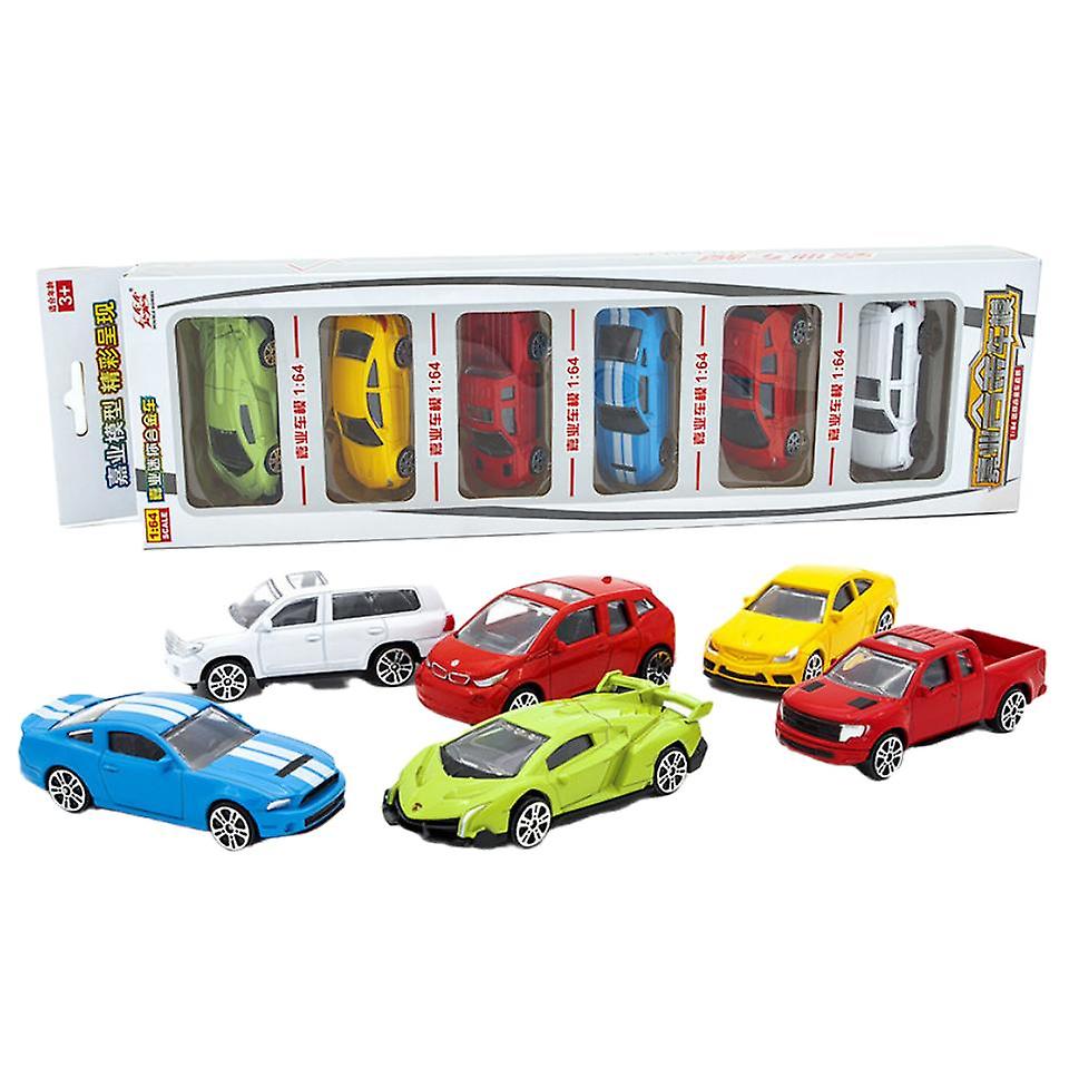 Car Set 6pcs Car Alloy Rally Racing Toy Car For Boys