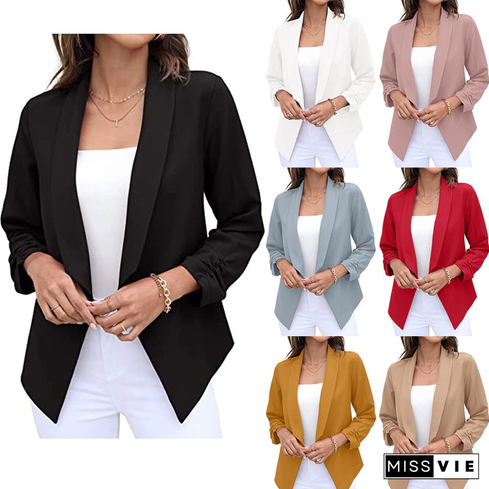 Spring And Autumn New Blazer Women Coat Jacket Non-iron Casual Suit Top Professional Blazer Zara