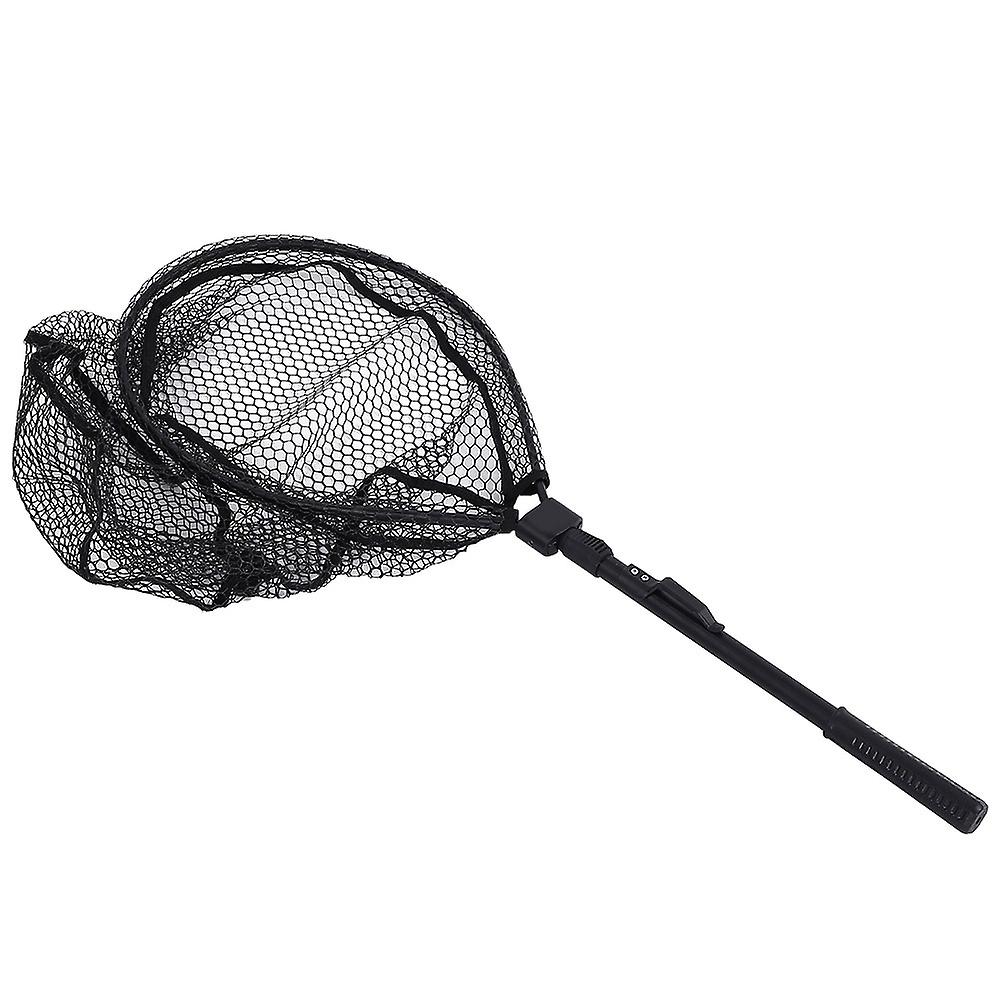 Portable Aluminum Alloy Fast Folding Fly Fishing Hand Dip Net Fishing Gear Equipment