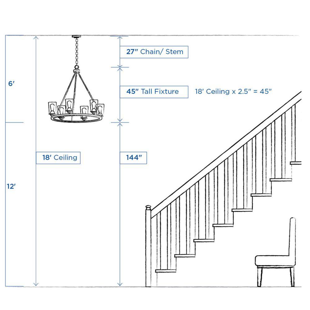 Progress Lighting Inverse 35-Watt Integrated LED Brushed Nickel Modern Pendant with Shade for Dining and Kitchen P500370-009-30